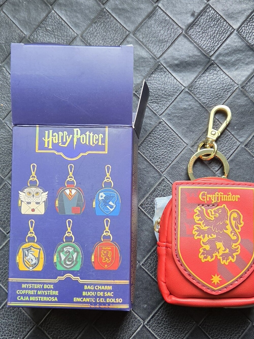 Loungefly Harry Potter Gryffindor Mini Backpack Keychain